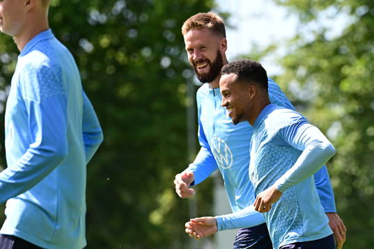 Malmö FFs Pontus Jansson och Martin Olsson