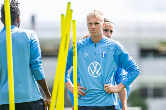 Malmö FFs Daniel Gudjohnsen