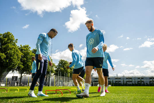 Malmö FFs Martin Olsson och Pontus Jansson