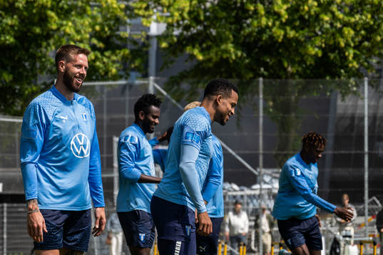 Malmö FFs Pontus Jansson och Martin Olsson