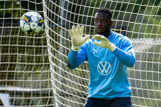 Malmö FFs målvakt Ismael Diawara