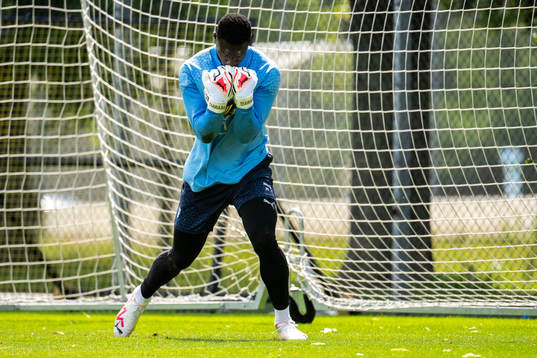 Malmö FFs målvakt Ismael Diawara
