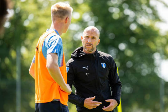 Tränare Henrik Rydström