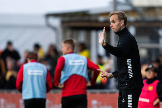 Kalmars tränare Henrik Jensen