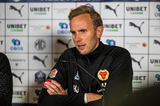 Kalmars tränare Henrik Jensen
