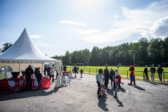 Supporteraktiviteter på Ybbarps IP