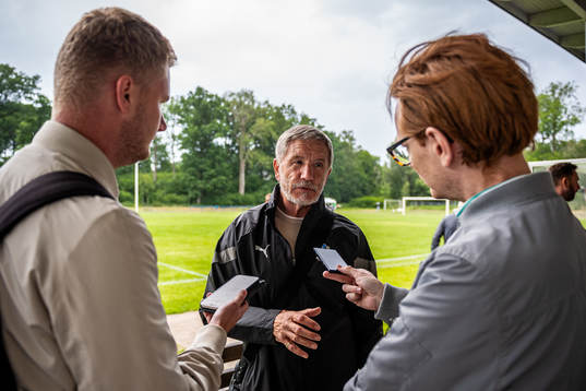 Helsingborgs tränare Stuart Baxter