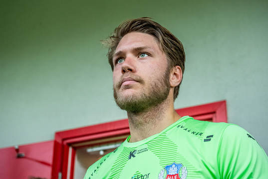 Helsingborgs målvakt Kalle Joelsson