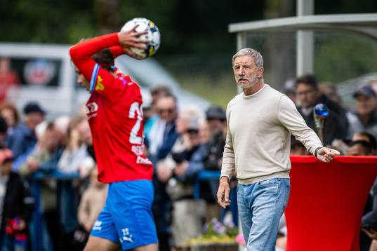 Helsingborgs tränare Stuart Baxter