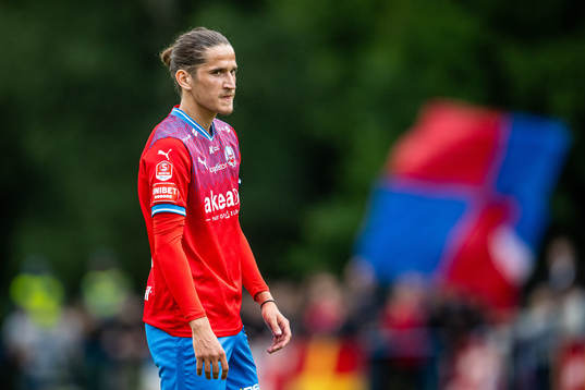 Helsingborgs Ervin Gigovic deppar