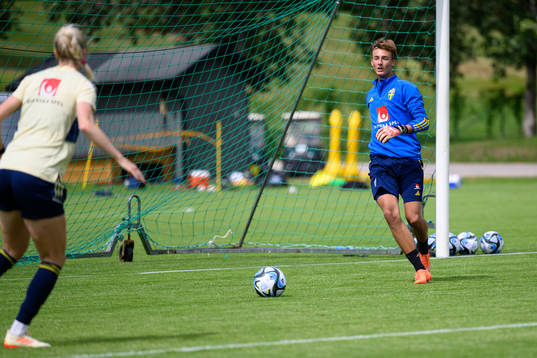 Goalkeeper Oliwer Andersson of BK Häcken's U17 team at a