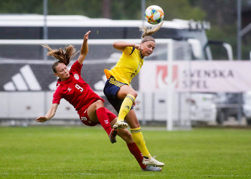 Sveriges Alice Broman och Danmarks Amalie Lund