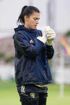 Goalkeeper Zecira Musovic