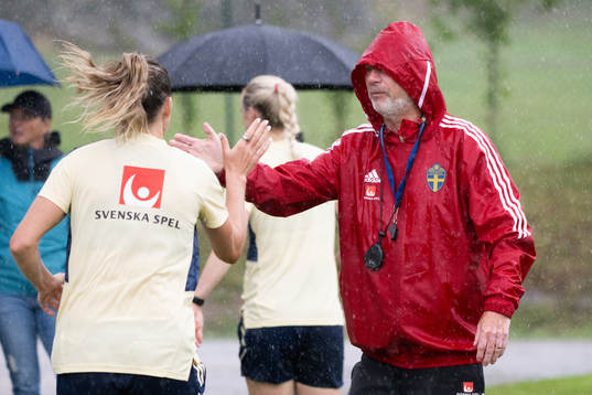 Head coach Peter Gerhardsson