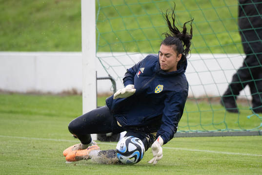 Goalkeeper Zecira Musovic