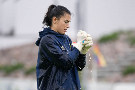 Goalkeeper Zecira Musovic