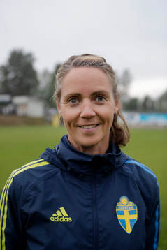 Sveriges förbundskapten Lovisa Dalby