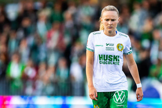 Hammarbys Matilda Vinberg deppar