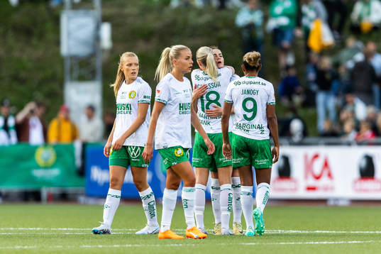 Hammarbys spelare deppar