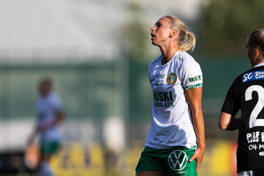 Hammarbys Jonna Andersson deppar