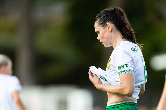 Hammarbys Simone Boye Sørensen deppar