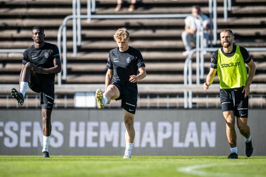 Landskronas Ousmane Diawara, Gustaf Bruzelius och Erik