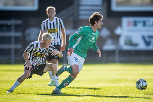 Landskronas Melker Widell och Jönköpings Södras Robin