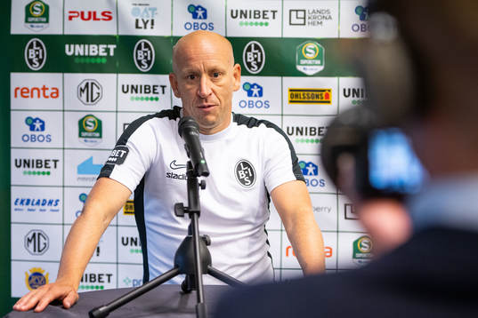 Landskronas tränare Billy Magnusson