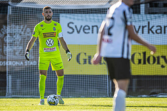 Landskronas målvakt Amr Kaddoura
