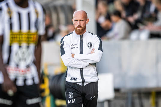 Landskronas assisterande tränare Max Mölder