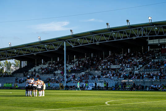 Landskronas spelare samlas