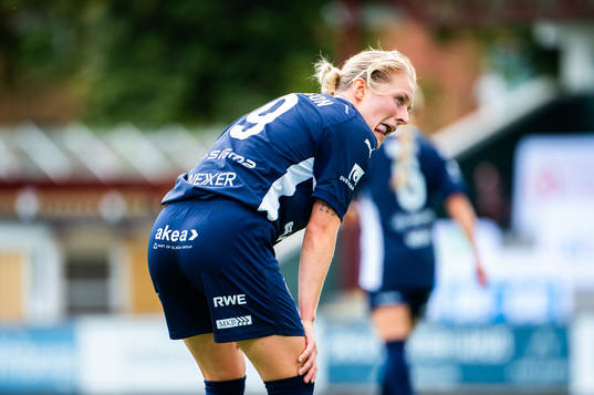FC Rosengårds Emilia Larsson deppar