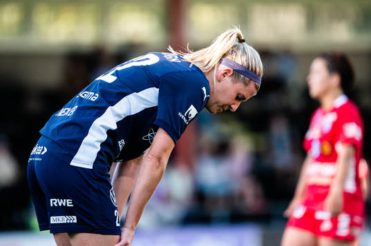 FC Rosengårds Olivia Schough deppar