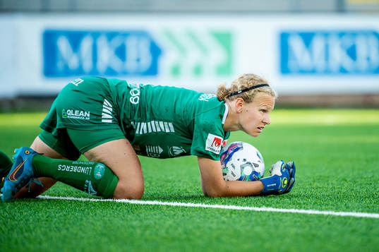 Linköpings målvakt Cajsa Andersson