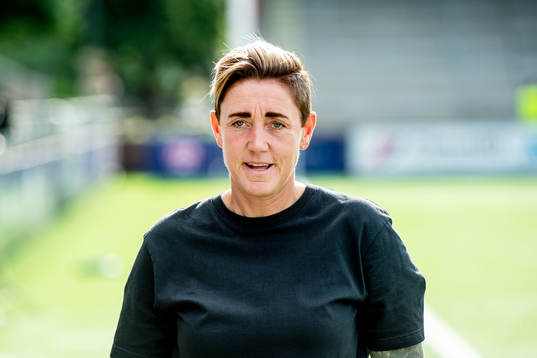 FC Rosengårds sportchef Therese Sjögran innan