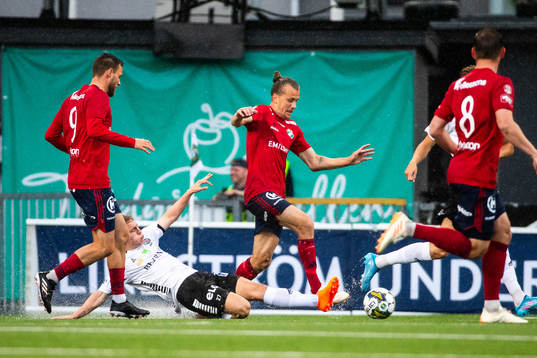 Örebros Valgeir Valgeirsson och Östers Jesper Jonasson