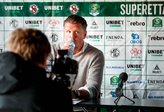 Örebros huvudtränare Christian Järdler på