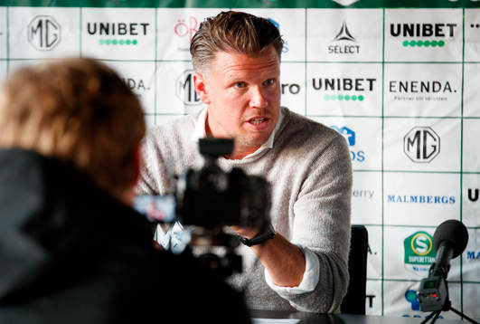 Örebros huvudtränare Christian Järdler på