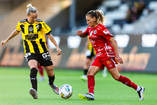 Häckens Marika Bergman Lundin och Örebros Katariina Kosola