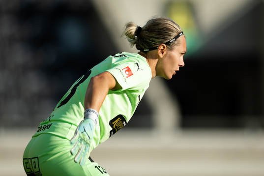 Häckens målvakt Jennifer Falk