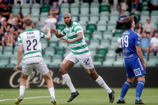 Västerås SKs Jabir Abdihakim Ali  jublar