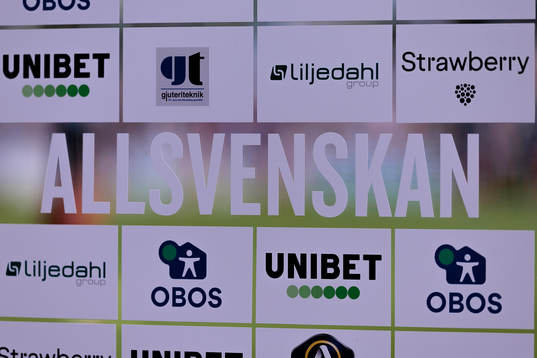 Allasvenskan bakgrund för TV med sponsorer