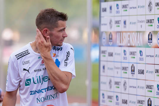 Värnamos Oscar Johansson deppar