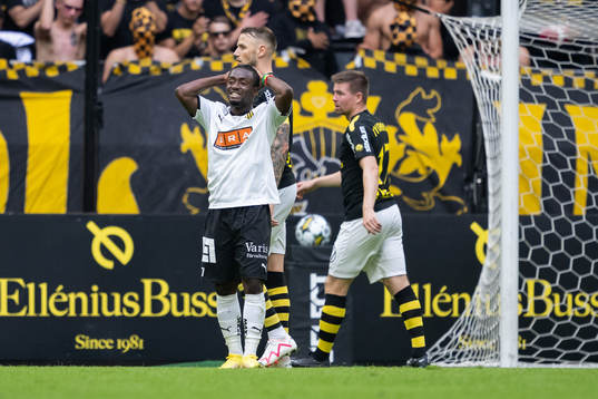 Häckens Ibrahim Sadiq deppar