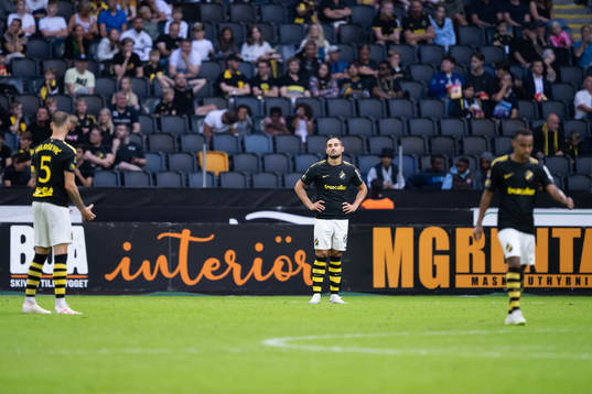 AIKs Alexander Milosevic, Sotirios Papagiannopoulos och