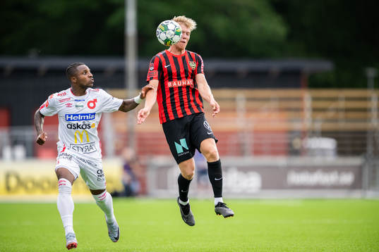 Degerfors Joseph-Claude Agyeman Gyau och Brommapojkarnas