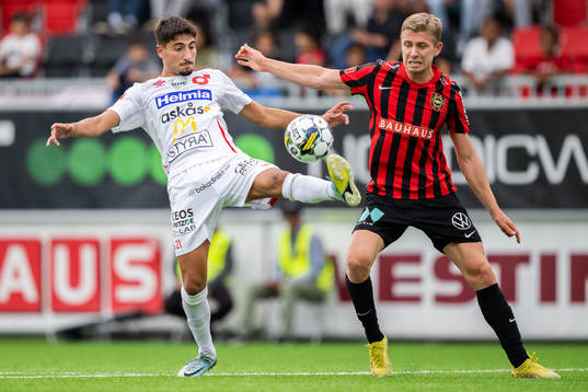 Degerfors Peter Gwargis och Brommapojkarnas Ludvig Fritzson
