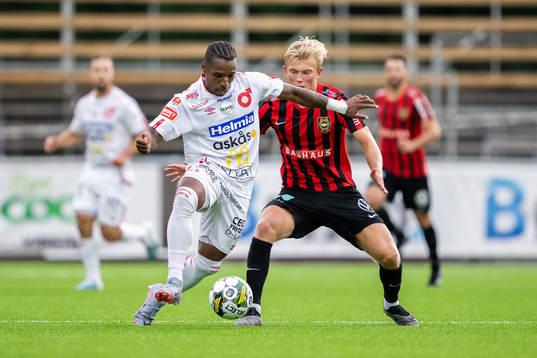 Degerfors Joseph-Claude Agyeman Gyau och Brommapojkarnas