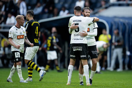 Häckens Even Hovland och Simon Sandberg
