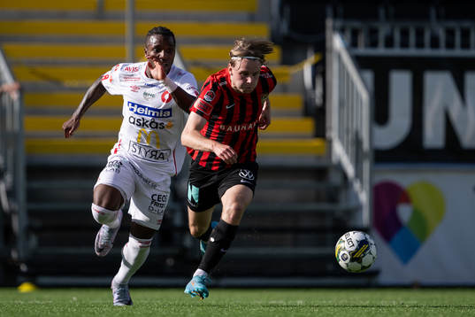 Degerfors Joseph - Claude Agyeman Gyau och Brommapojkarnas